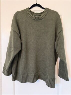 Gap Cotton Oversize Crewneck Women's Sweater